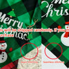 Christmas Triangle Dog Bandana Scarf with Adjustable Fit