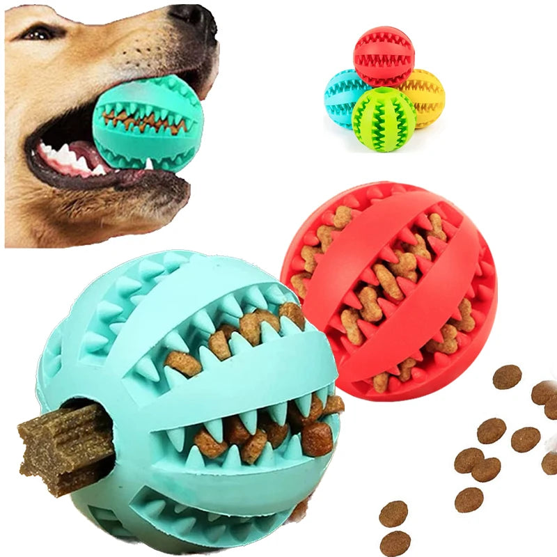 Balle interactive distributeur de friandises pour chien