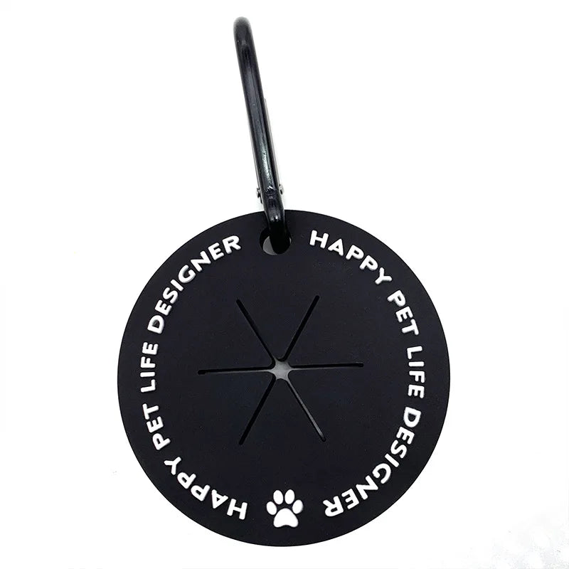 Hands-Free Dog Poop Bag Dispenser with Clip