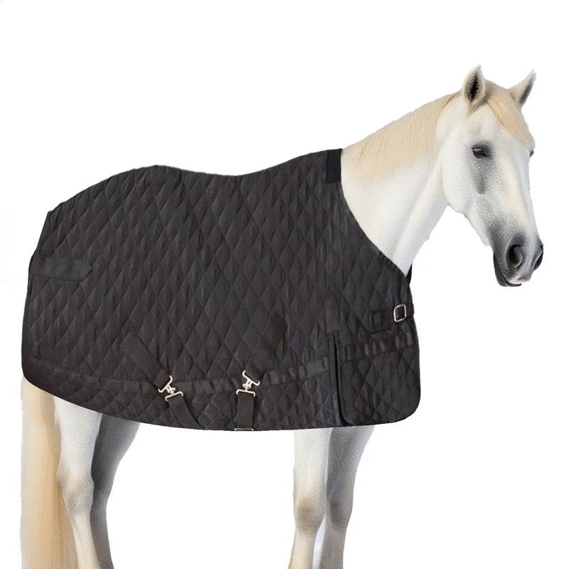 Manta Acolchada Ajustable para Transporte de Caballos
