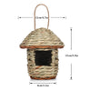 Handwoven Natural Grass Hanging Bird Nest for Small Birds