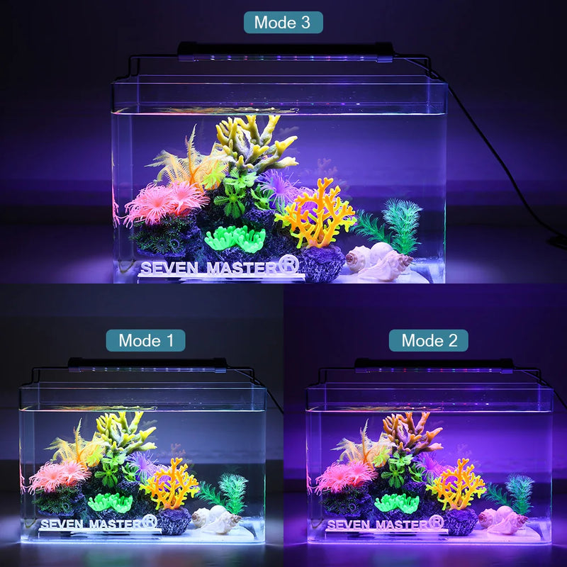 Lampe LED Réglable pour Aquarium et Croissance des Plantes