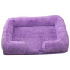 Large Dog Bed with Plush Cover and Removable Pad