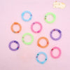 Soft Mesh Tube Cat Donut Toys with Bell - Interactive Chew & Play Set