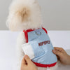 Breathable Mesh Dog Summer Vest with Hat and Traction Buckle