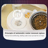 2-in-1 Pet Water Dispenser and Food Bowl
