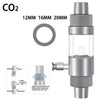 Diffuseur CO2 en aluminium pour aquariums