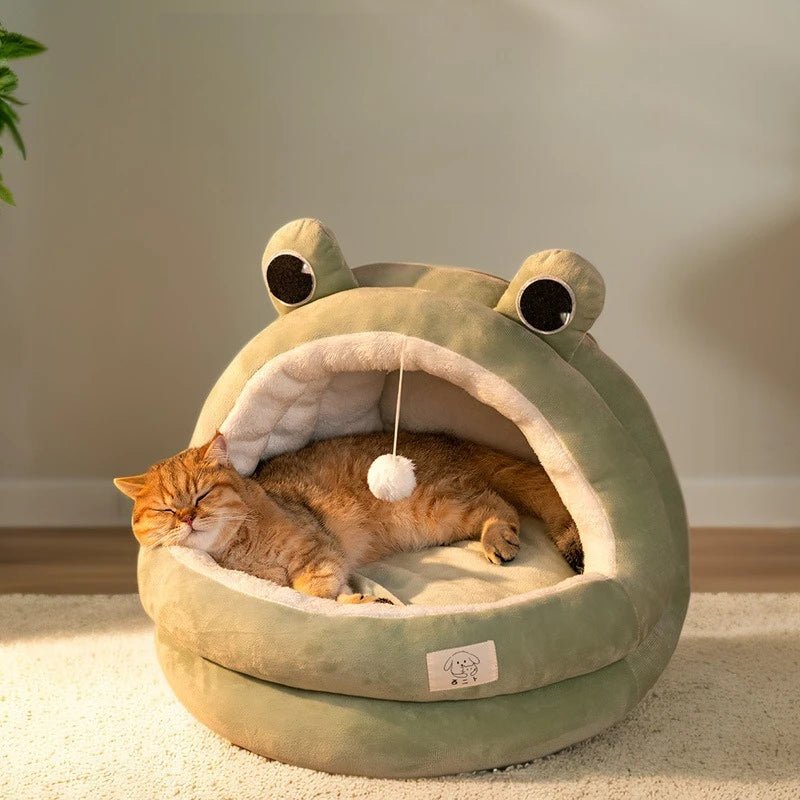 Niche Semi-Fermée pour Animaux avec Motif Panda