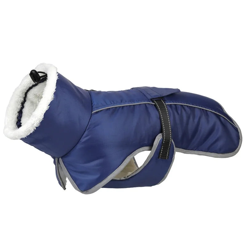 Reflective Winter Dog Coat with Insulated Lining