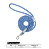 Reflective Nylon Dog Leash with Quick-Release Clip – 150cm