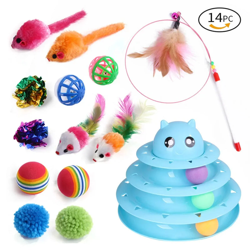 20-teiliges Kätzchenspielzeug-Varietäten-Set
