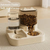Gravity Pet Feeder and Water Fountain Set