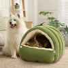 Cozy Thermal Plush Cat Bed with Removable Washable Cover
