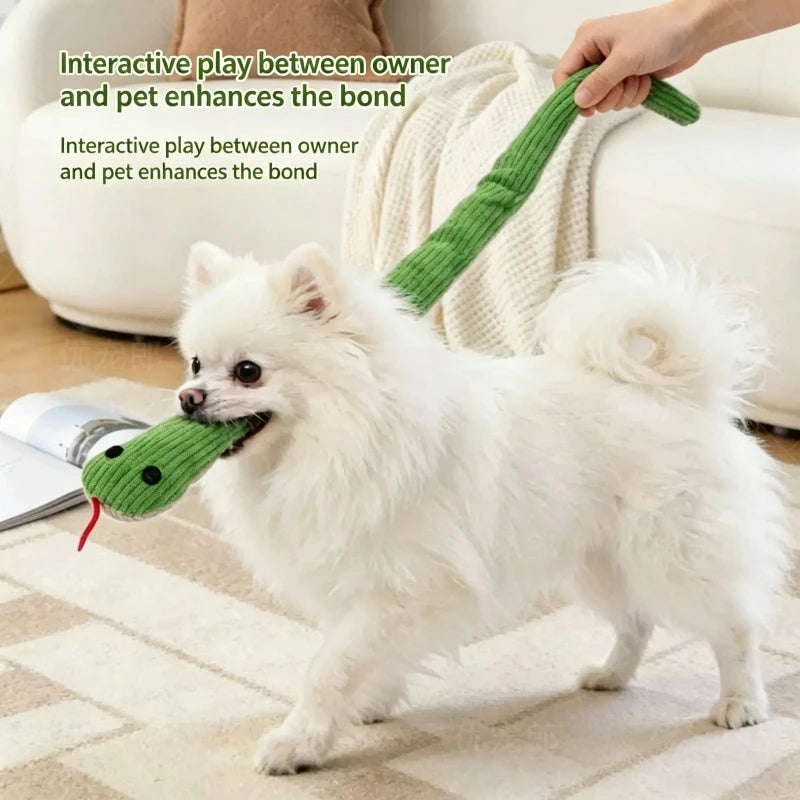 Crinkle Snake Toy for Cats and Small Dogs