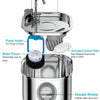 Fuente de Agua Automática para Mascotas de Acero Inoxidable