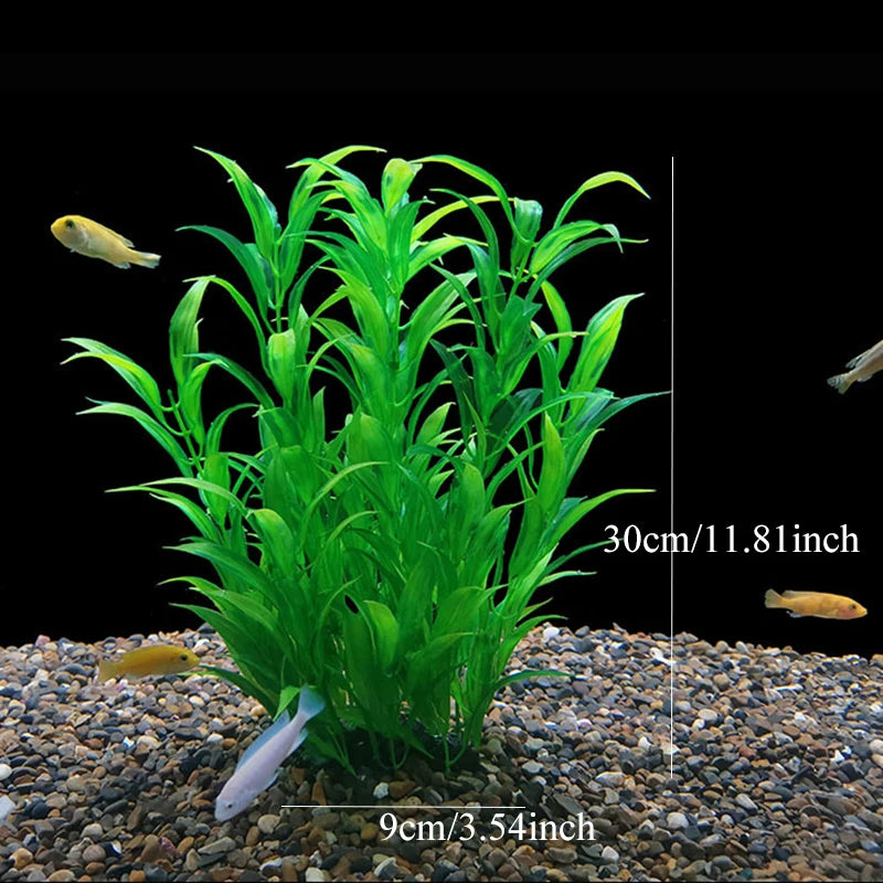 Realistic Artificial Aquarium Plants for Fish Tank Décor