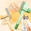 Peigne de toilettage en acier inoxydable pour animaux