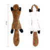 Squeaky Plush Dog Toy with Crinkle Paper – No Stuffing, Durable & Fun