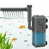 3-in-1 Silent Aquarium Filter with Wave Maker and Oxygenation