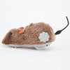 Wind-Up Plush Mouse Toy for Cats and Dogs