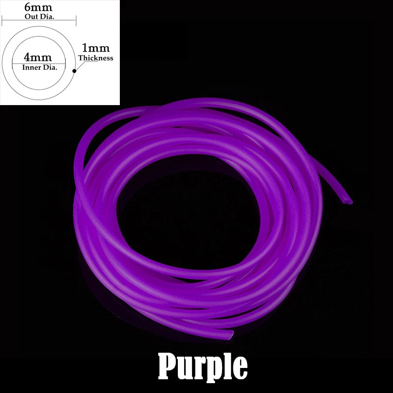 Tuyau en silicone flexible pour aquarium