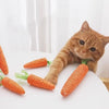 Juguete para Mamar de Gato con Forma de Zanahoria