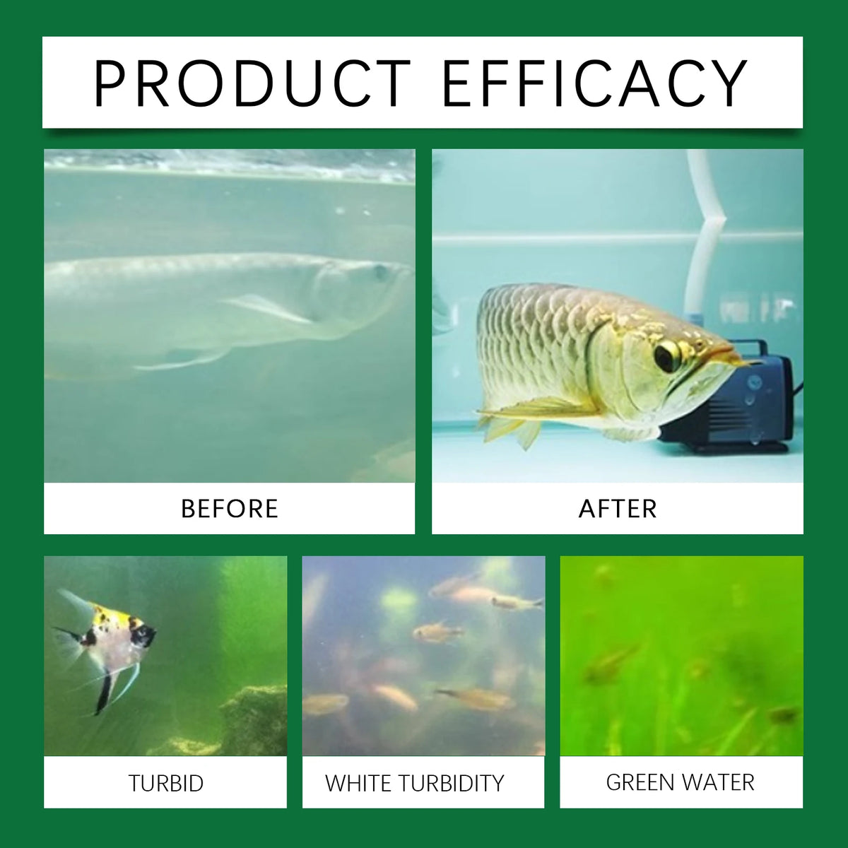 Aquarium Water Purifying Tablets – 35 Count for Clear, Healthy Water