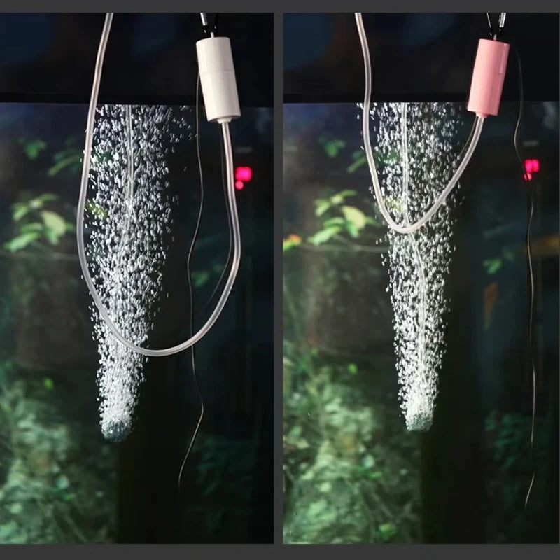 Energy-Saving USB Aquarium Air Pump with Air Stone and Silicone Tube
