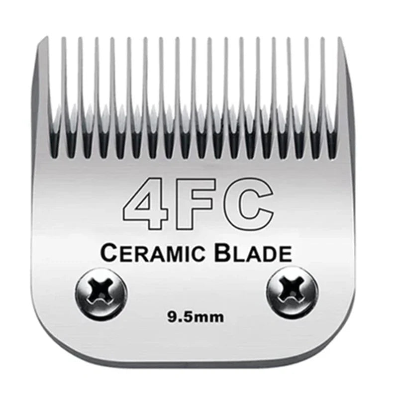 Ceramic Pet Grooming Blade Set for Andis, Oster, and Wahl Clippers
