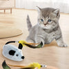 Interactive Motion-Activated Cat Toy Mouse with Squeaky Sounds