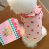 Chaleco de Fresa para Perros Pequeños
