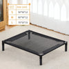 Foldable Elevated Pet Bed with Removable Washable Cover