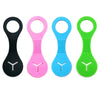 Hands-Free Silicone Dog Poop Bag Holder with Clip