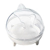 Bac à sable transparent pour hamster