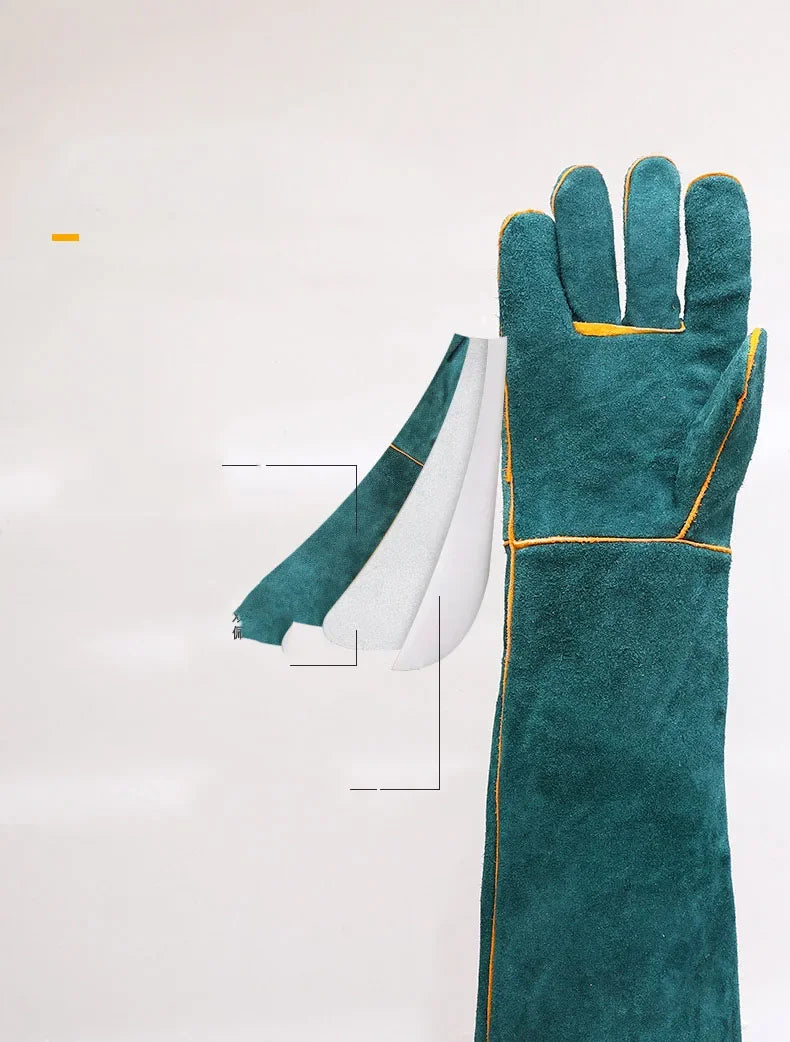 Guantes de Entrenamiento para Mascotas Resistentes a las Mordeduras
