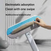Multi-Surface Pet Hair Remover Brush with Self-Cleaning Base