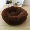 Plush Donut Pet Bed with Raised Edge