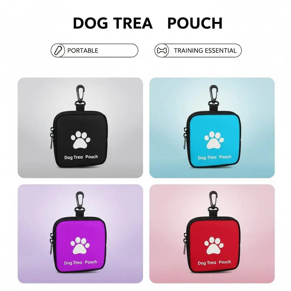 Hands-Free Pet Treat Pouch with Waist Clip