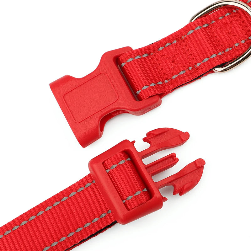 Personalisierte bestickte Nylon-Hundehalsband