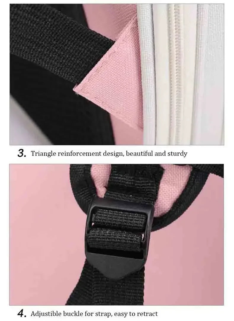 Ventilated Foldable Cat Carrier Backpack for Travel