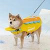 Adjustable Dog Life Jacket with Reflective Trim for Swimming and Water Safety