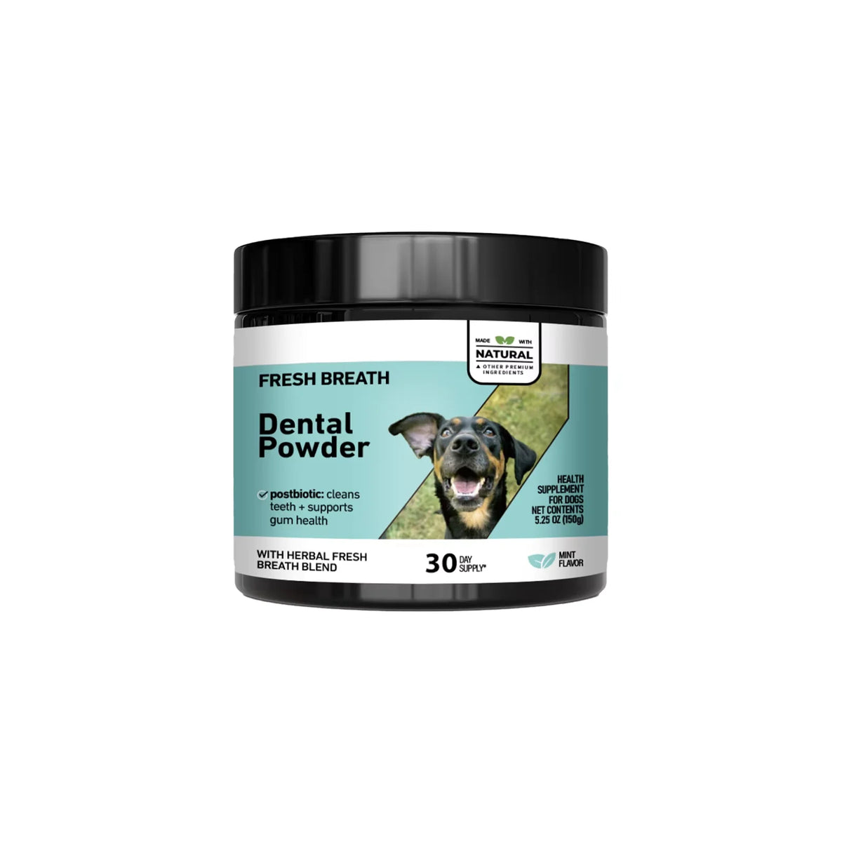 Mint-Flavored Dental Care Powder for Dogs & Cats