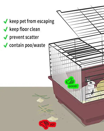 Small Pet Warming Mat – Soft EVA Foam Sleeping Pad for Guinea Pigs, Hamsters & Rabbits