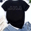 Women Kawaii Cats Print Summer Cartoon T Shirt