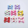 Pet Hair Bows with Elastic Bands (100-Pack)