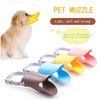 Soft Silicone Dog Muzzle for Small to Medium Dogs
