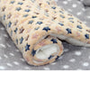 Cozy Flannel Pet Sleeping Mat for Dogs and Cats