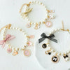 Pearl Bow Rhinestone Pet Collar for Small Dogs and Cats