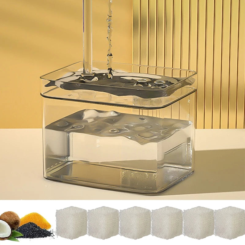 Cat Water Fountain Replacement Filters with Activated Carbon