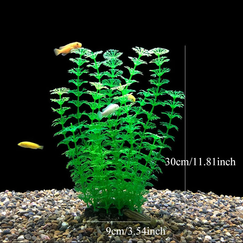 Realistic Artificial Aquarium Plants for Fish Tank Décor